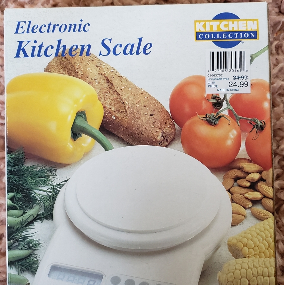 New electronic kitchen scale